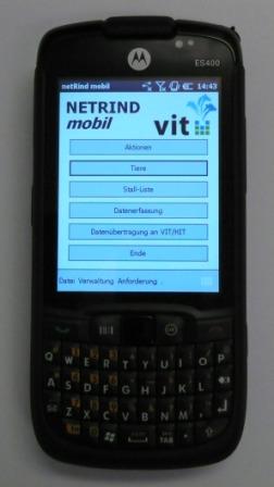 mobile Datenerfassung mit NETRINDmobil